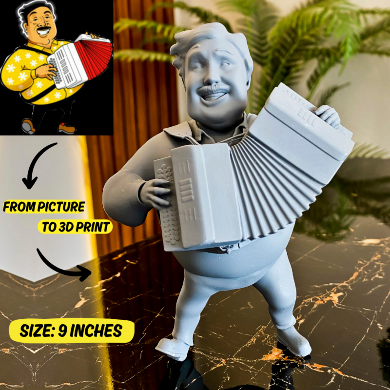 3d printer action figure