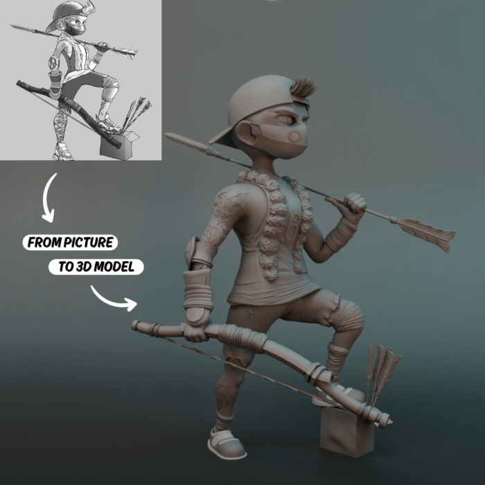 3D Printed Action Figures